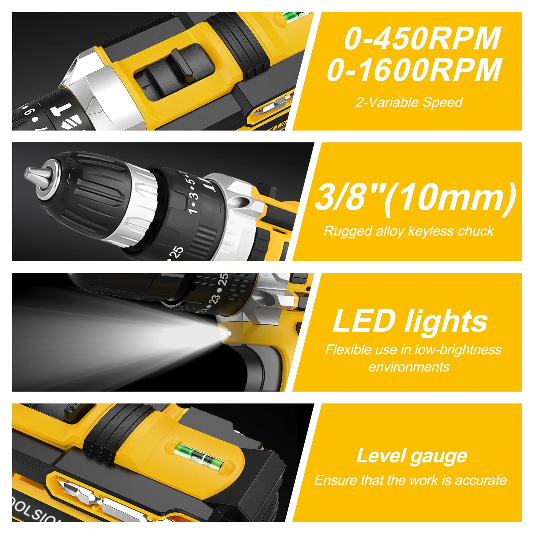 OTOOLSION ο 21V   帱  ũ ̹  ͸  ڵ 帱   DIY Ȩ