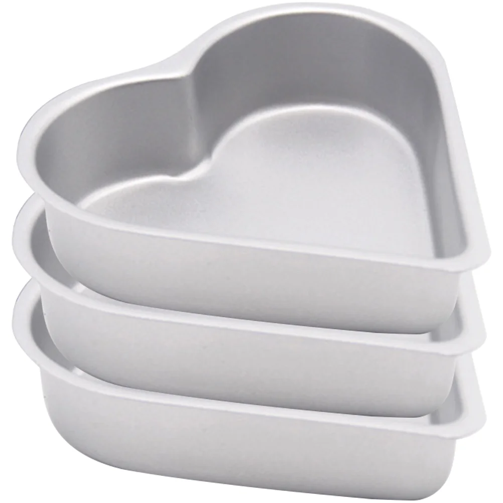 

Heart Pudding Mold Shaped Molds Baking Flan Non-stick Jelly Roasting Pan