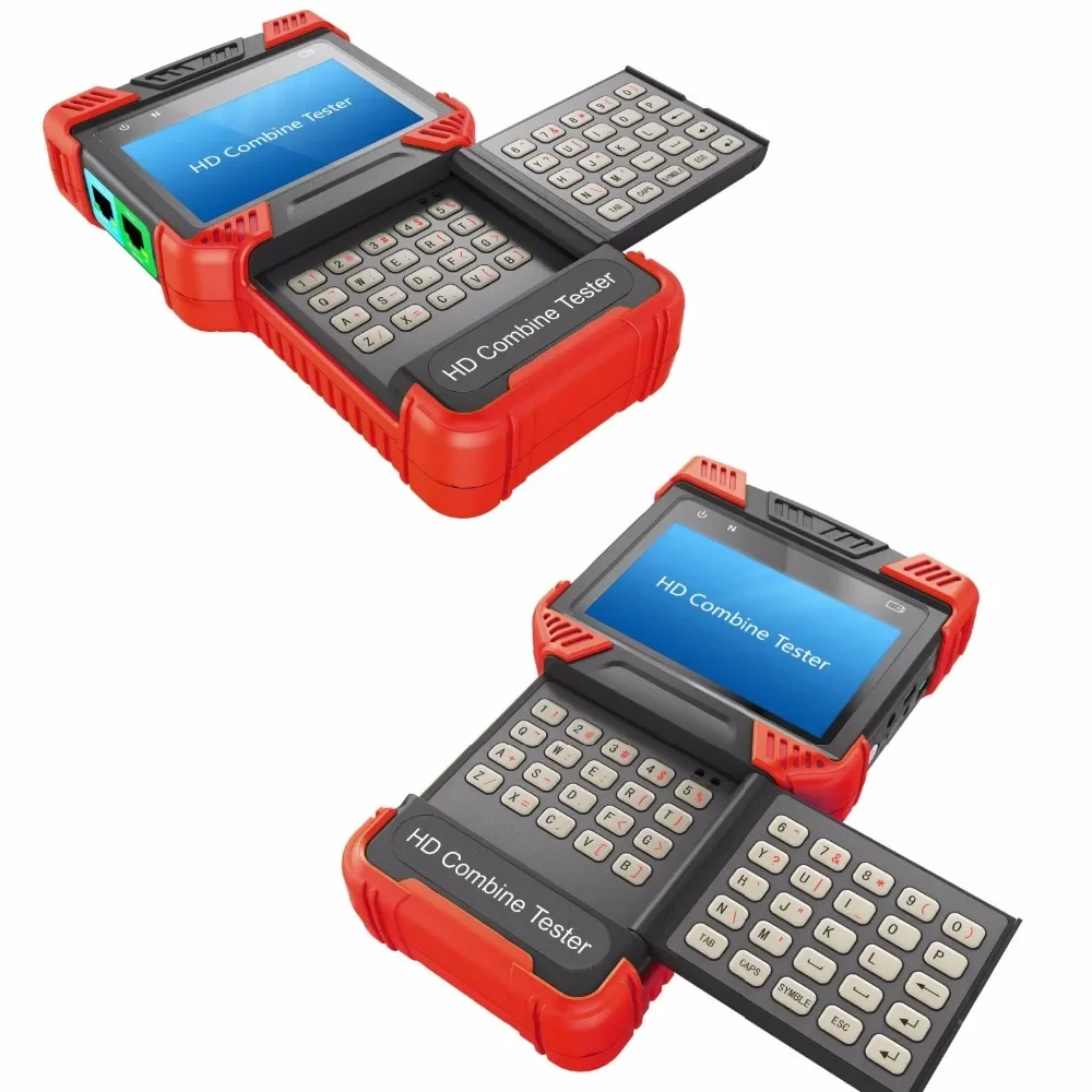 H.265/H.264 IP Camera Tester CCTV Tester Monitor DT-T72 4.0 Inch HD Combine Support 3.0 CVI TVI AHD&Analog Camera Testing