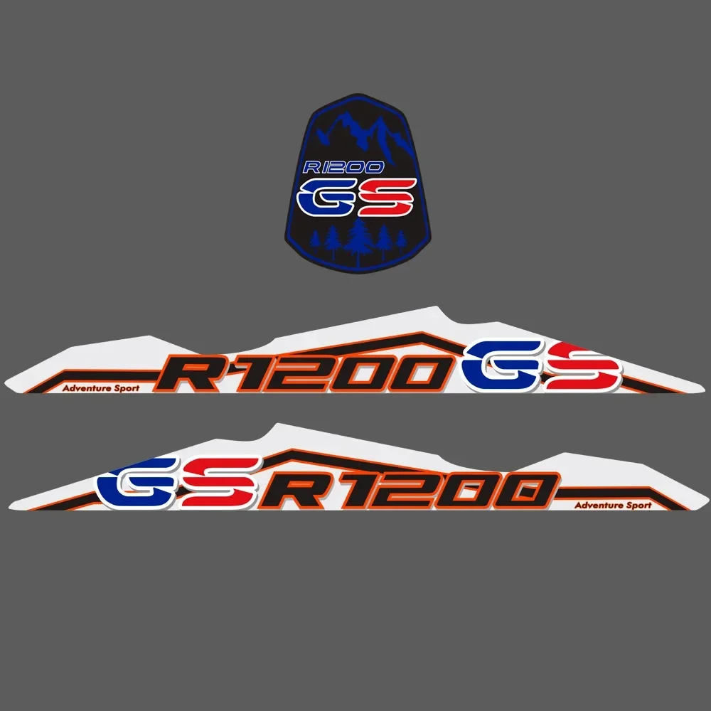 r 1200 gs motorcycle stickers adventure for bmw r1200gs r1200 adv fender front beak fairing extension wheel extender gsa R1200 R 1200 GS Motorcycle Stickers For BMW R1200GS Side Panel Protector Fairing Fender Extension Wheel Extender ADV Adventure