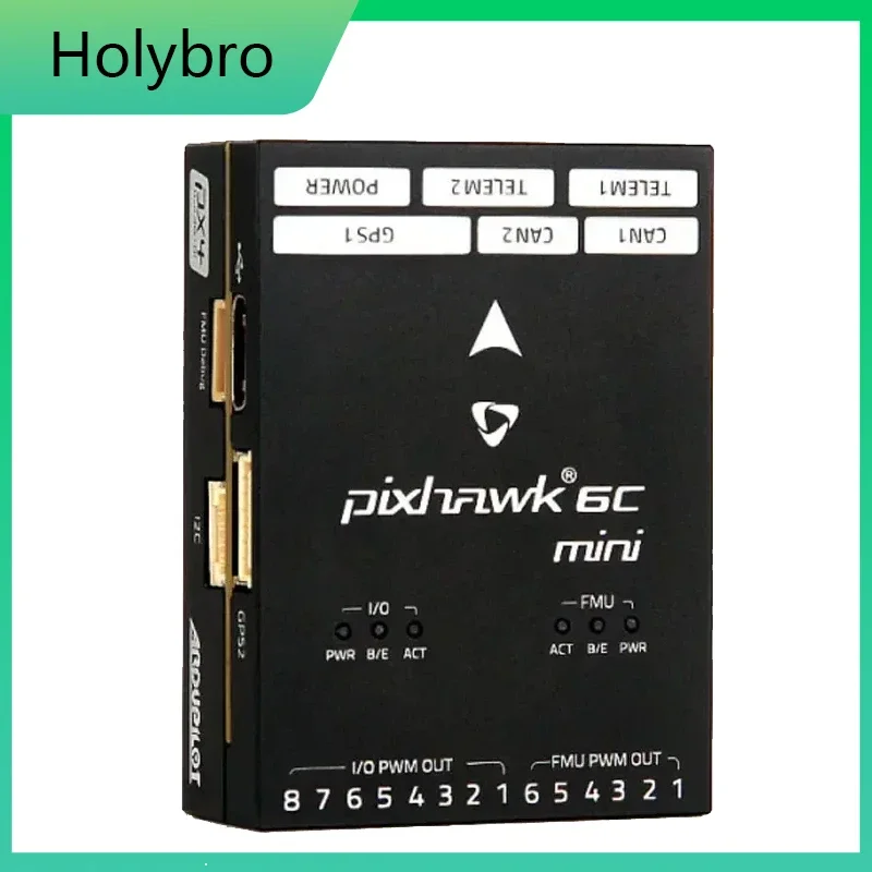 HolyBro Pixhawk 6C Mini Flight Controller M9N/M10 GPS PM02 V3 12S / PM06 14S Power Module Multirotor Airplane Parts thumbnail 2