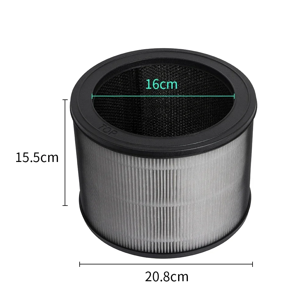 Filtre HEPA H13 installé dans un purificateur d'air Winix, en fonctionnement.