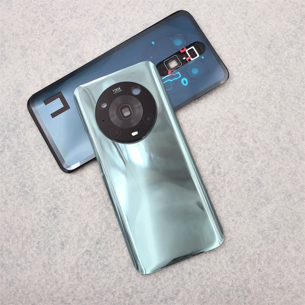 Honor Magic 4 Pro 4pro LGE-NX9용 후면 유리 커버, 하드 배터리 케이스, 카메라 렌즈가 포함된 후면 하우징 커버