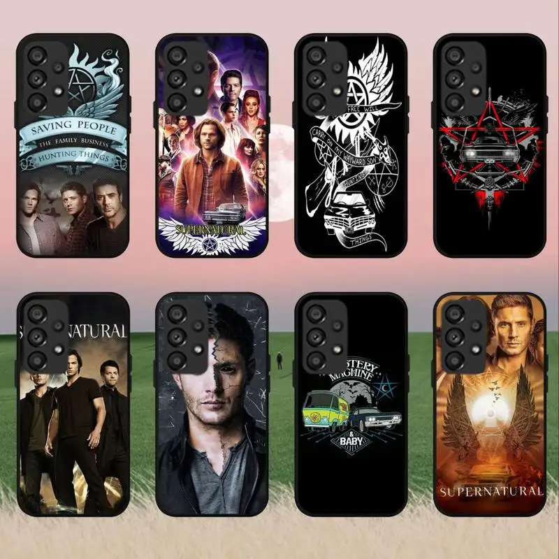 S-Supernatural Tv Show Custodia Per Telefono Per Samsung Galaxya91 80 73 71 70 53 52 51 42 41 40 32 31 S235G Plus Ultra