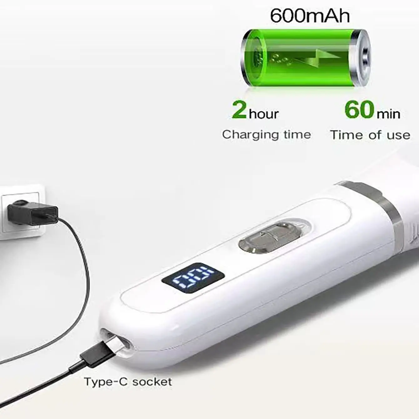 USB Pet Hair Clippers 4