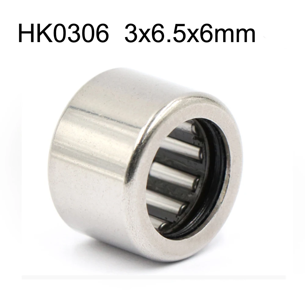 10pcs Hk0306 Needle Roller Bearing 3x6.5x6 Mm Hk0306tn Shafts