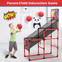 Kids Basketball Arcade: Electronic Score, 4 Balls, Indoor/Outdoor Game for Ages 3-12 2