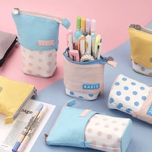 

Creative Retractable pencil case school stationery Pen Storage bag Girls Coin Savings Case cute pen holder gifts for kid pen bag