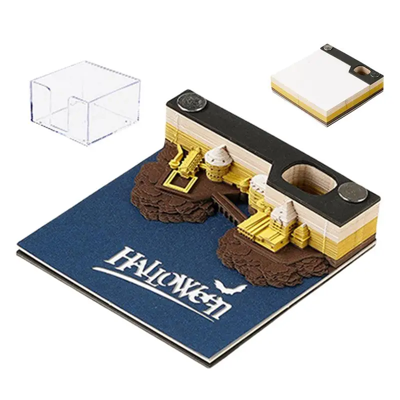 

Бумажный календарь, 3D Художественная бумага для резьбы, творческий 3d-блокнот для записей, портативный изысканный 3D-календарь для скульптур на Пасху и день рождения