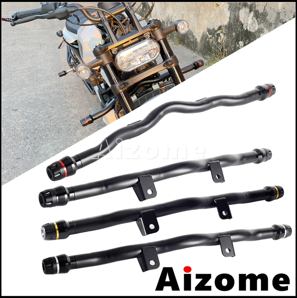 

RH1250S дорожный аварийный плоский бампер для Harley Sportster S RH 1250S 2021 2022 2023 защитные детали для двигателя мотоцикла