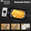 3L Deep Fryer Electric French Frie Frying Machine Oven Hot Pot Fried Chicken Grill Adjustable Thermostat Kitchen Cooking Sonifer 3