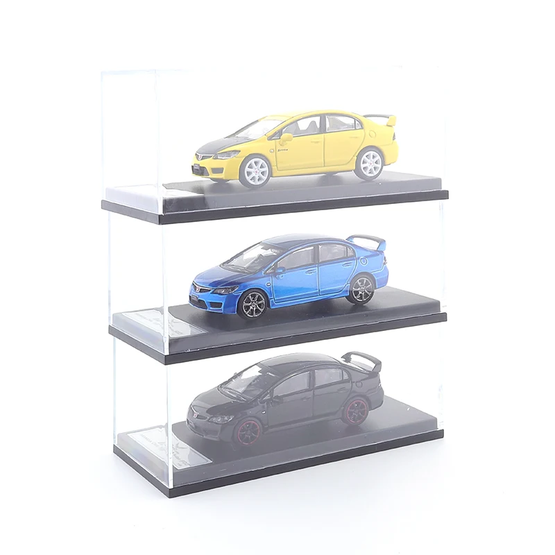 DCT 1/64 FD2 Model 8th Generation Honda Civic Type R Car Alloy Motor Vehicle Diecast Metal Model Kids Xmas Gift Toys for Boys 5