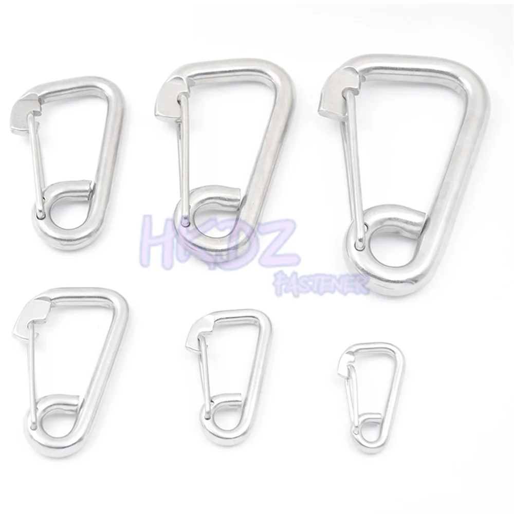 1pc Mini Carabiners Steel Spring Carabiner Snap Hooks Carabiner Clip  Keychain Outdoor Camping Climbing Hiking D-ring Buckles - AliExpress