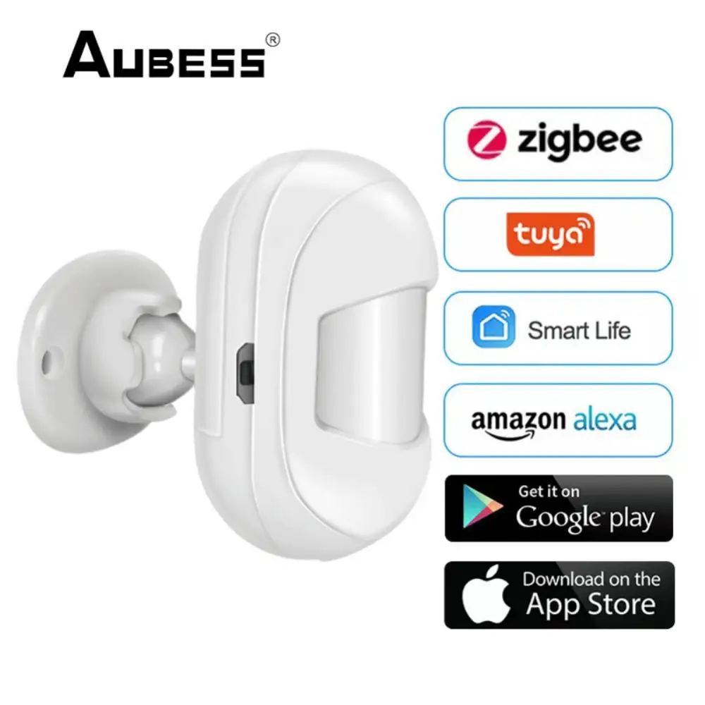 

Tuya Zigbee3.0 Human Body Motion Sensor Wireless Smart Human Body Infrared Detector Mini PIR Motion Sensor