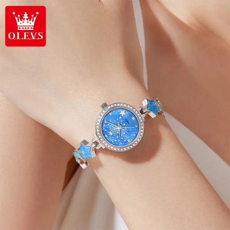Relojes Mujer Reloj de Cuarzo Resistente al Agua 30M Pulsera de Acero Inoxidable Reloj de Mano de Lujo para Mujer Nuevo Reloj Mujer_voghion.com