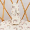 HappyFlute Soft Bamboo Cotton Baby Muslin Swaddle Blanket Newborn Kids Wrap Infant Stroller Cover Nursing Towel 120*110cm 5