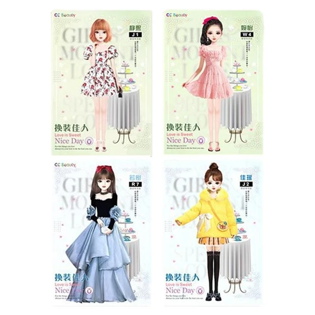 Girl for Magnetic Paper Doll Collection