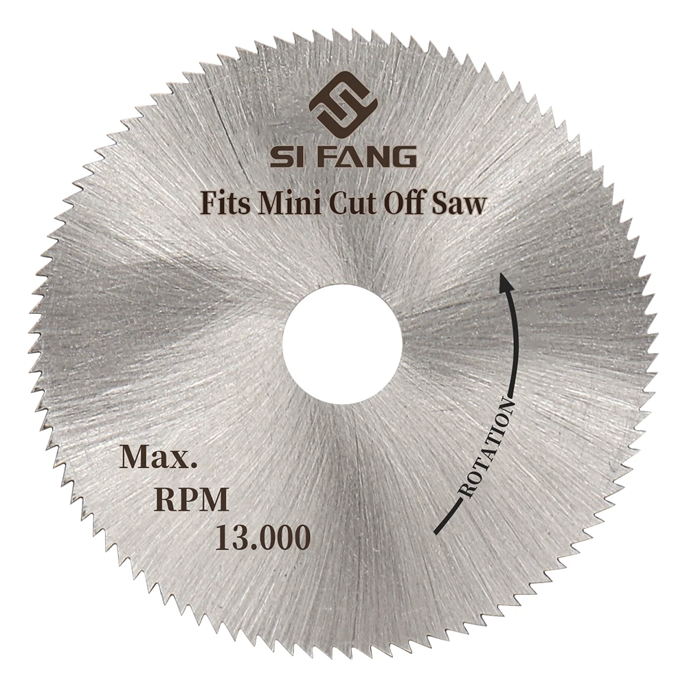 5PCS Mini Kreissäge Klinge 50mm HSS High-speed Stahl Rad Scheiben 10mm Blende für holz Aluminium Metall Platte Schneiden Werkzeug – Detail 11