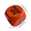 Fun Workout Dices Portable Exercise Decision Dices Compact Dynamic Workouts Dice 2.7 In for Cardio HIIT Training 6