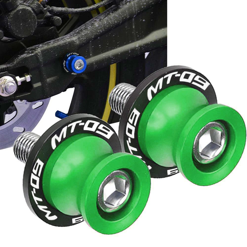 

Motorcycle Accessories 6MM Swingarm Spools Stand Screws Slider for YAMAHA MT 09 MT0913- 22 Moto Sliders Holder Equipments Parts