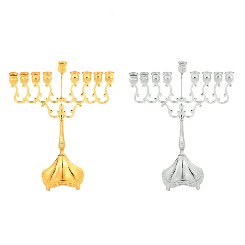 

831B Multipurpose Metal European Candle Holder Decorative Art Crafts Ornament Accessory for Home Festival Wedding Party