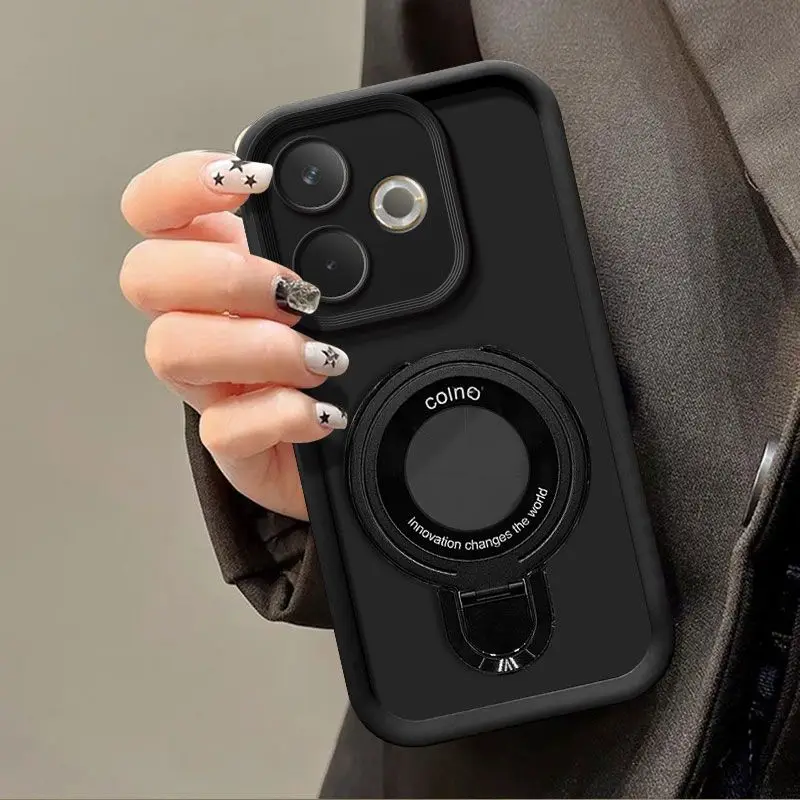 Universal 3D Holder Stand Soft Silicone TPU Phone Case