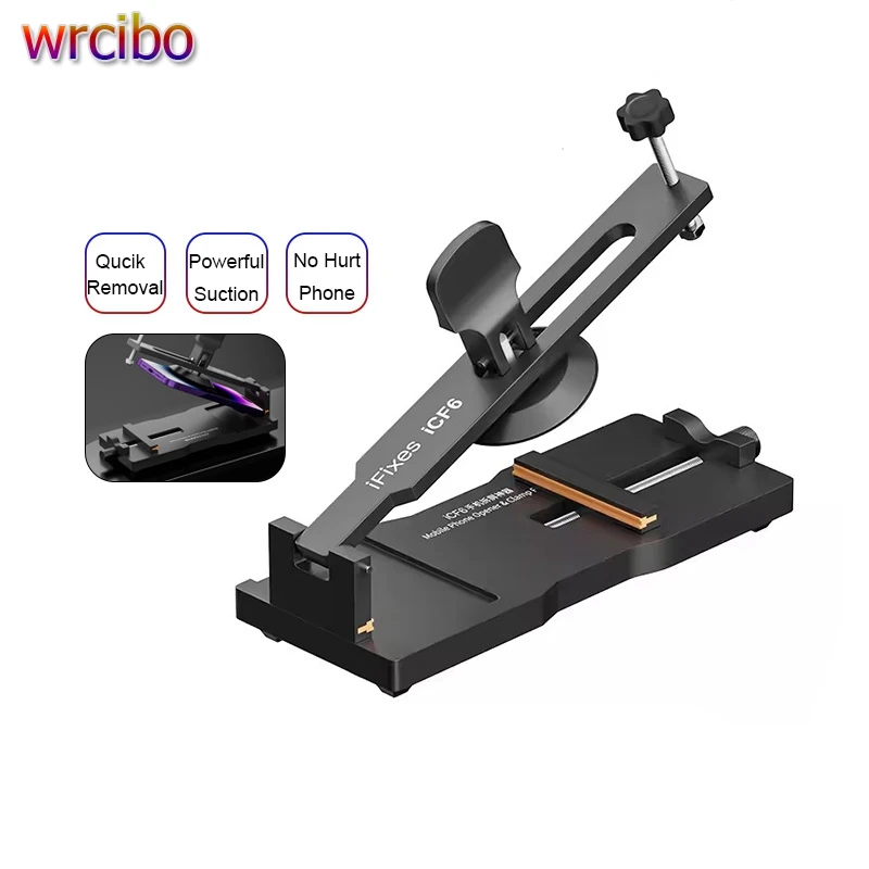 아이폰 안드로이드 폰 LCD 스크린 뒷면 커버 분리 고정 장치용 IFixes ICF6 휴대폰 LCD 스크린 분해 개봉 도구