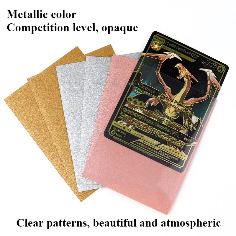 100PCS Matte Standard Size Card Sleeves - Premium Protection for Trading Cards & Board Games
