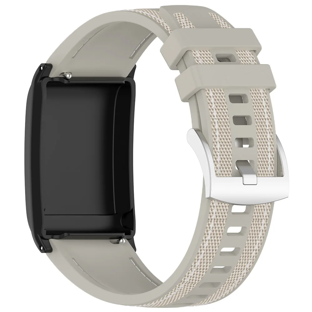 Braided Nylon & Silicone Sport Strap - Adjustable Bracelet Accessory