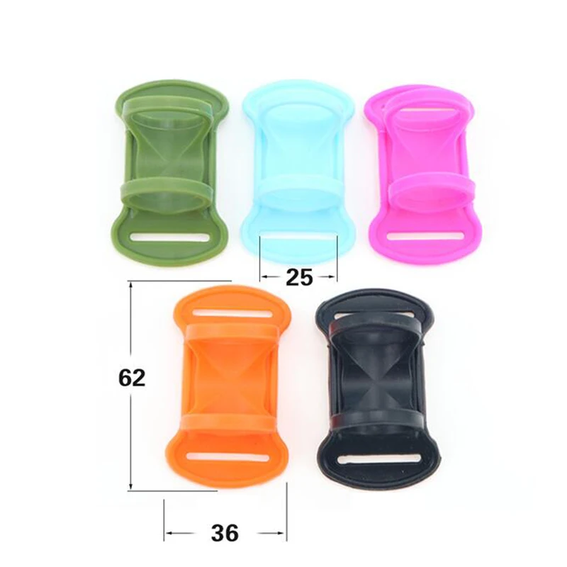 Bicycle Light Silicone Straps Cycling Bicycle Rubber Straps Light Mount Band Tie for Flashlight Headlight bicycle flashlight holder