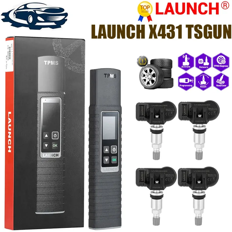 Avvia X431 Tsgun Tpms Strumento Diagnostico Per La Pressione Dei Pneumatici Active 315Mhz E 433Mhz Sensori Fpr X431 V/V +/X431 Pro3/X431 Pro3S/Pad V