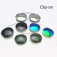 Johnny Depp Lemtosh lunettes de soleil polarisées Clip-on hommes femme marque de luxe lunettes Vintage 1
