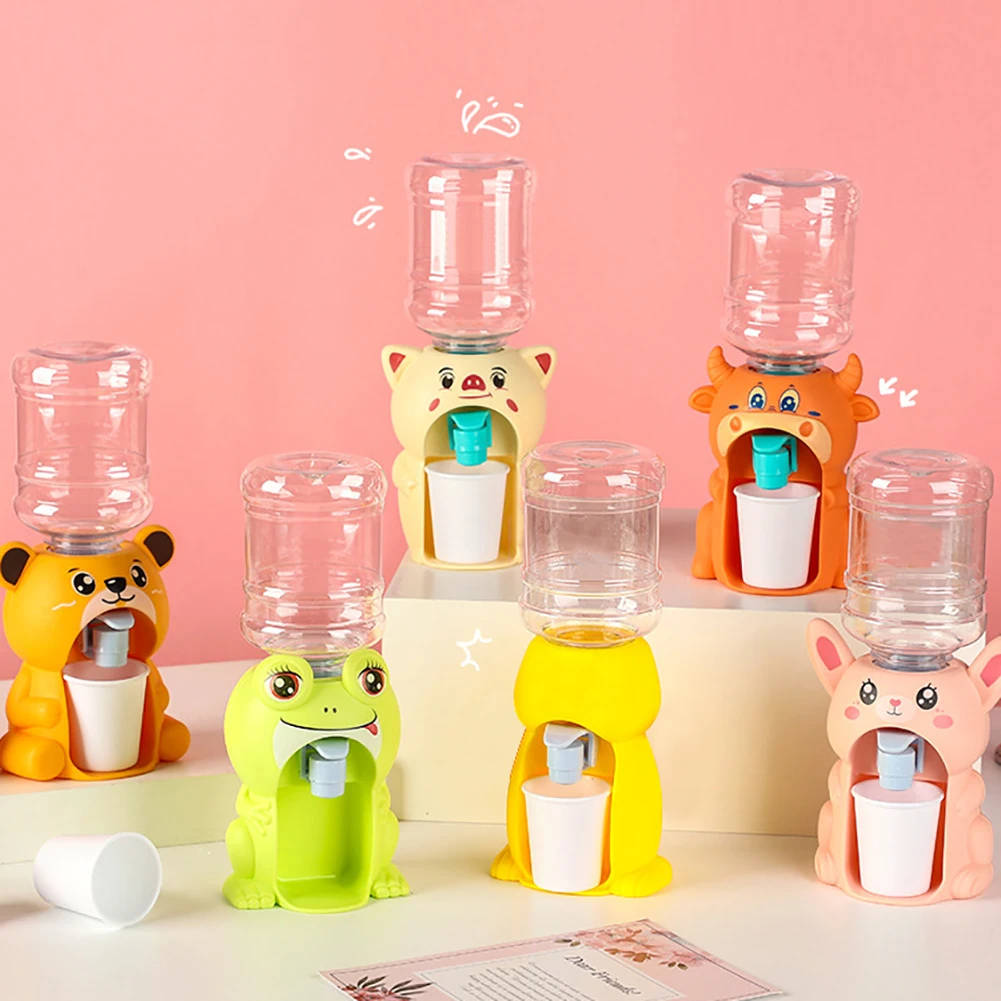 Mini Water Dispenser Baby Toy Drinking Water Cooler Lifelike Cute