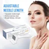 140A Derma Stamp Microneedling Face Roller Massager Adjustable Titanium Needle Length Skincare Beard Growth Scalp Hair 2