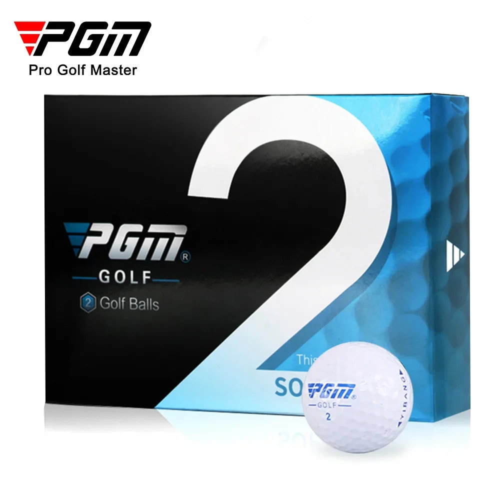PGM Original Golf Ball Two Piece Match Ball Gift Box Package Golf Ball Set 12pcs Set Game Use Balls Q022 2
