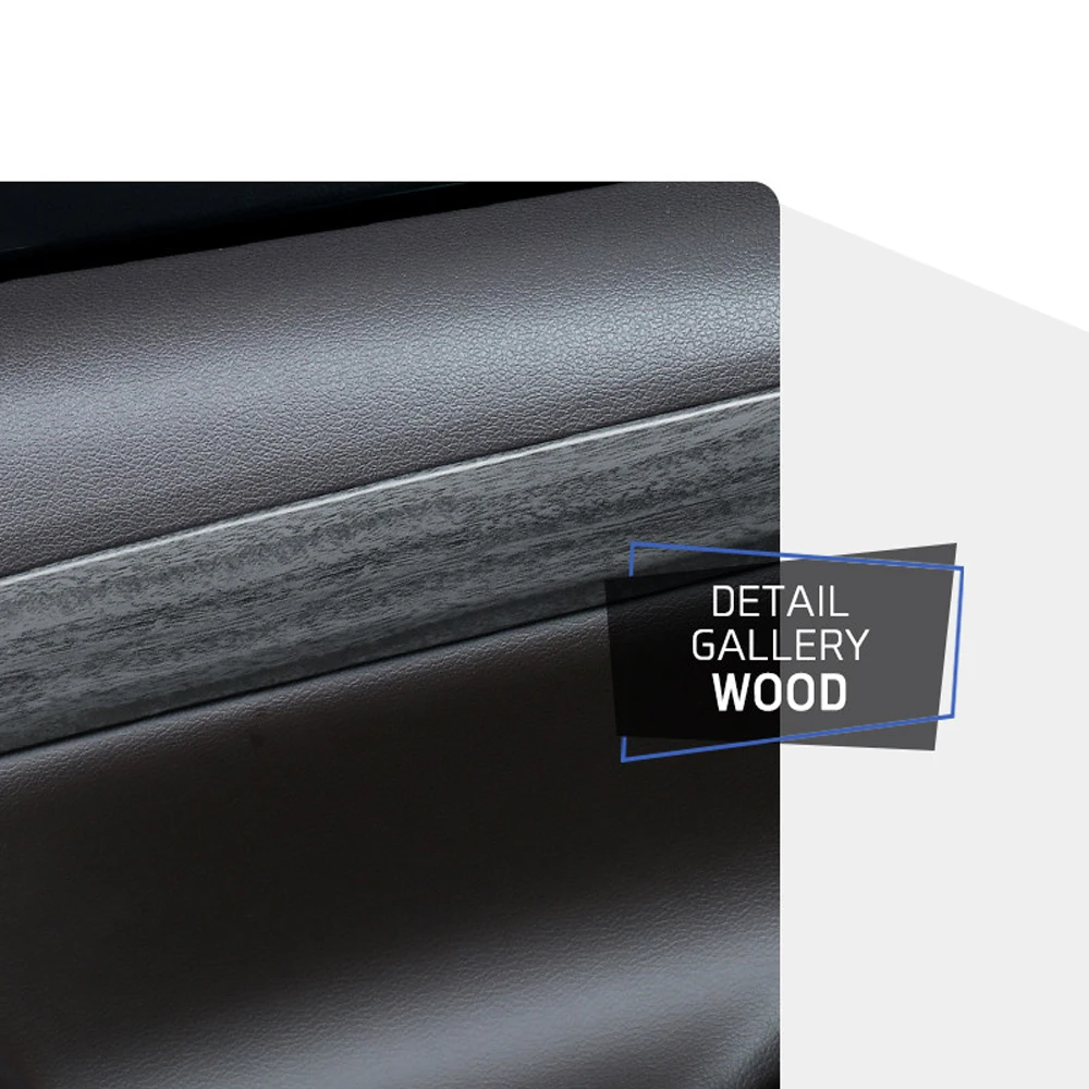 Wood Grain Interior Mouldings Door Panel Decoration Stripe Cover For Genesis RG3 Decoration Styling