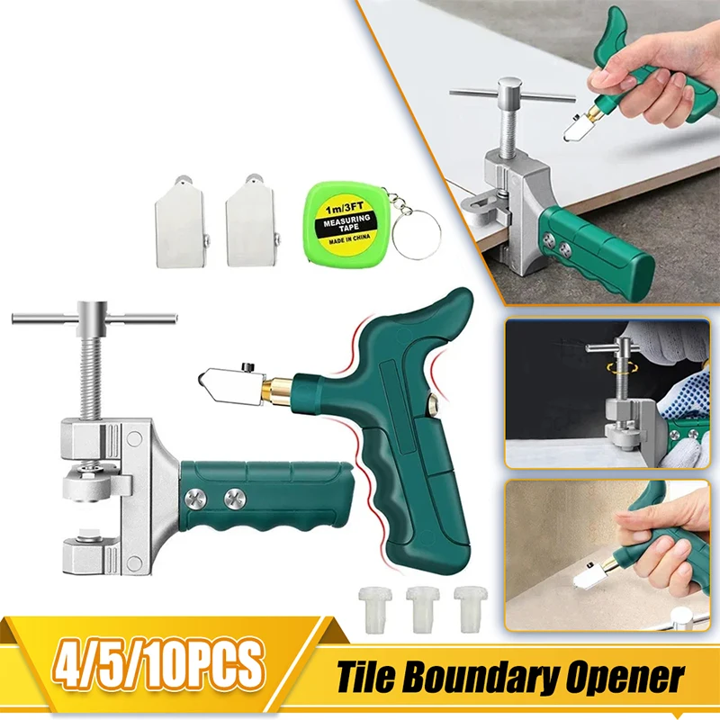 Multifunction Glass Cutting Tools Tile Glass Cutter Set Ceramic Floor And Porcelain Cutter Ceramic Cutting Scratcher For