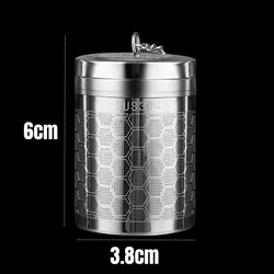 Premium Stainless Steel Tea Infuser with Extra Fine Mesh and Extended Chain Hook (1 pc no dish)