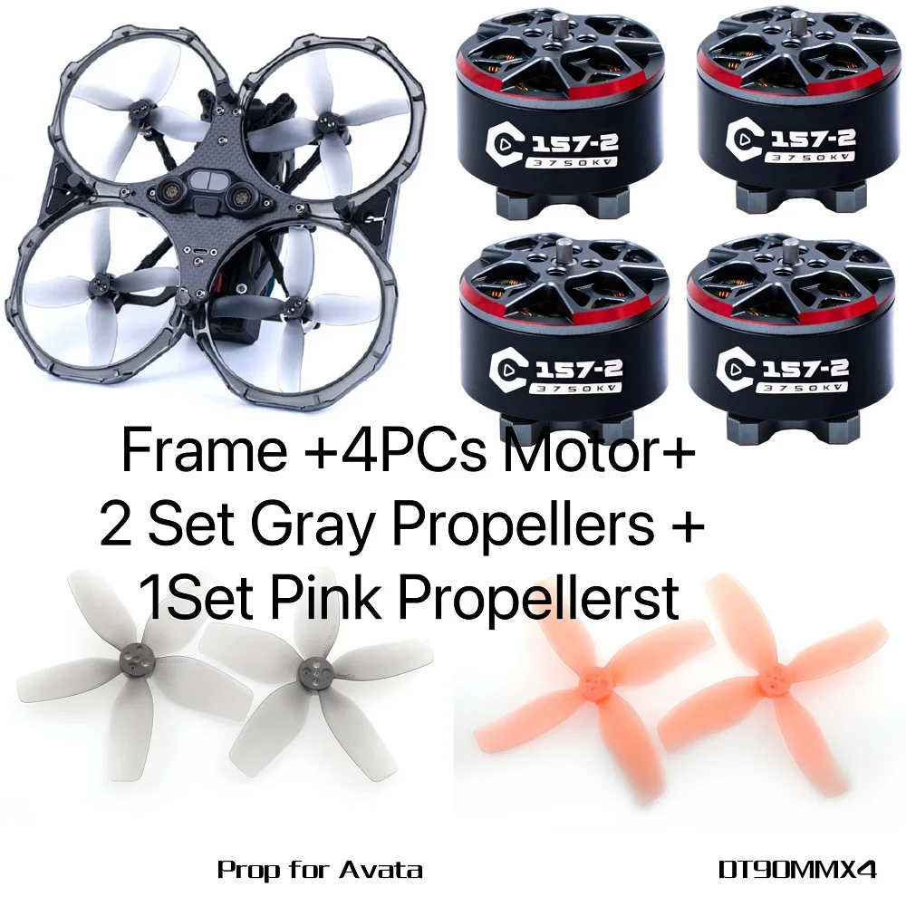NEW Axisflying AVATA 3.5 Upgrade Frame Kit With C157 V2 HQ Prop T2.9X2
