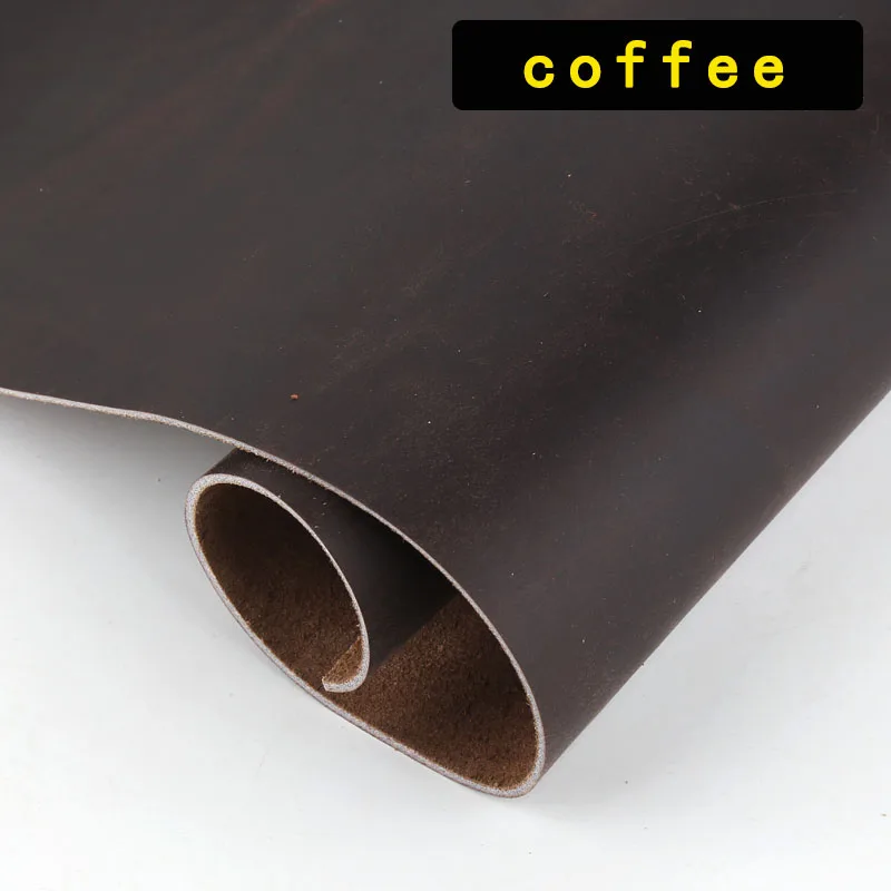 2mm Thick Color-Changing Retro Cowhide Leather - Handmade DIY Top Layer