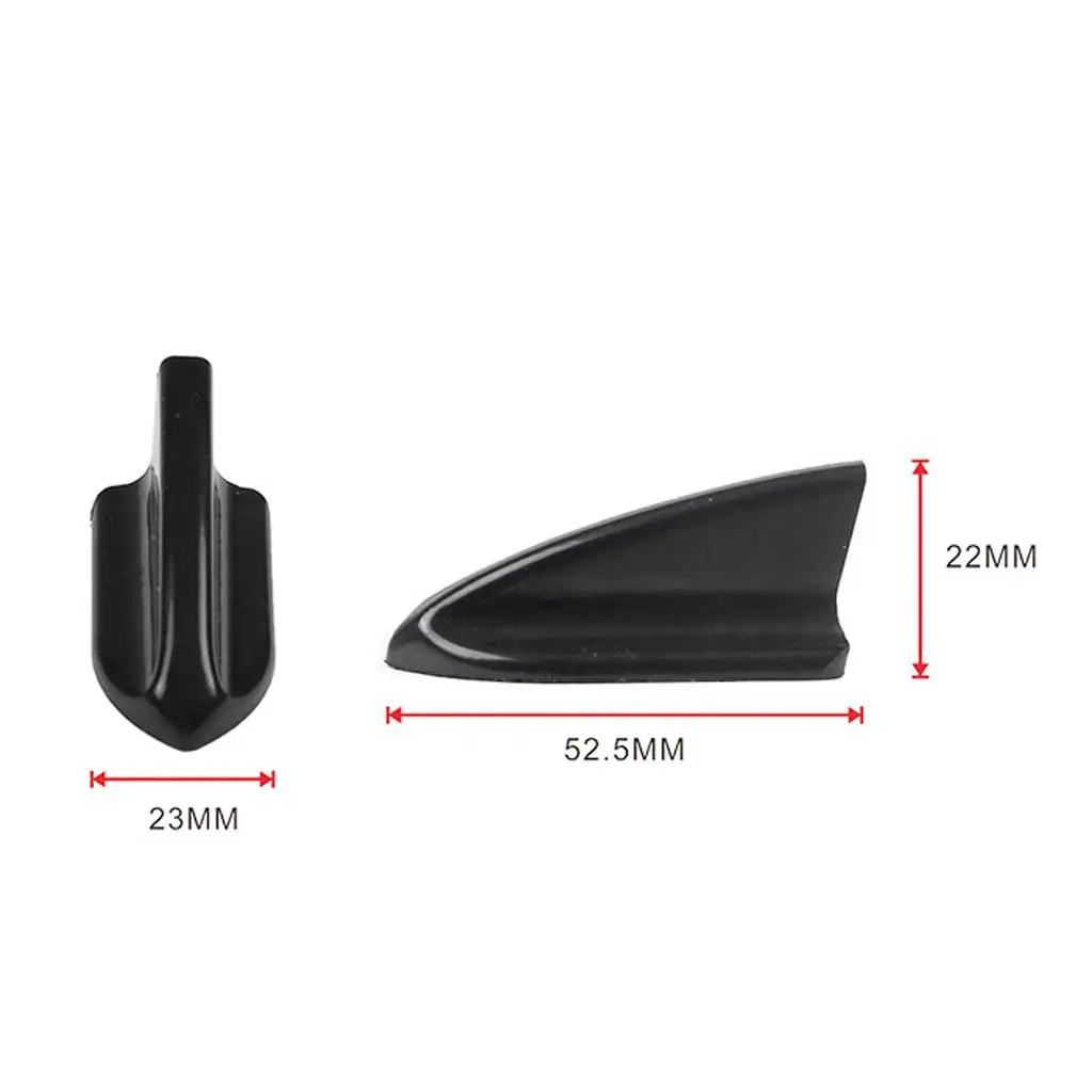 10 Piece Universal Bumper Roof Air Generator Shark Fin Shape Decorative