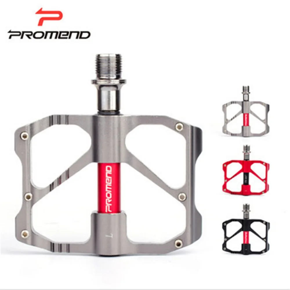 

Brand 245g Cr-Mo Axle Ultra-light Bicycle Pedals CNC Magnesium Alloy Mountain Bike Pedals Road MTB 6 Bearings Alloy Body Black
