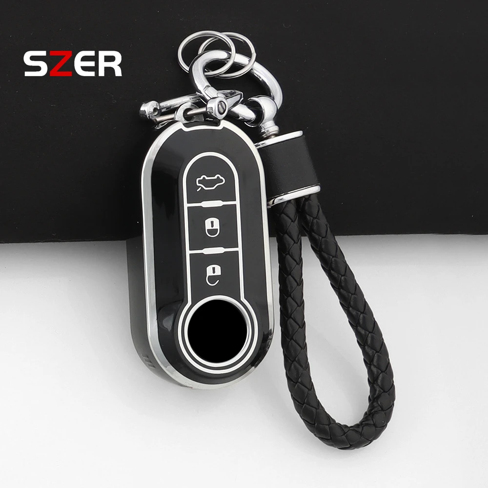 Enhanced TPU Car Key Case Cover - Durable Protection