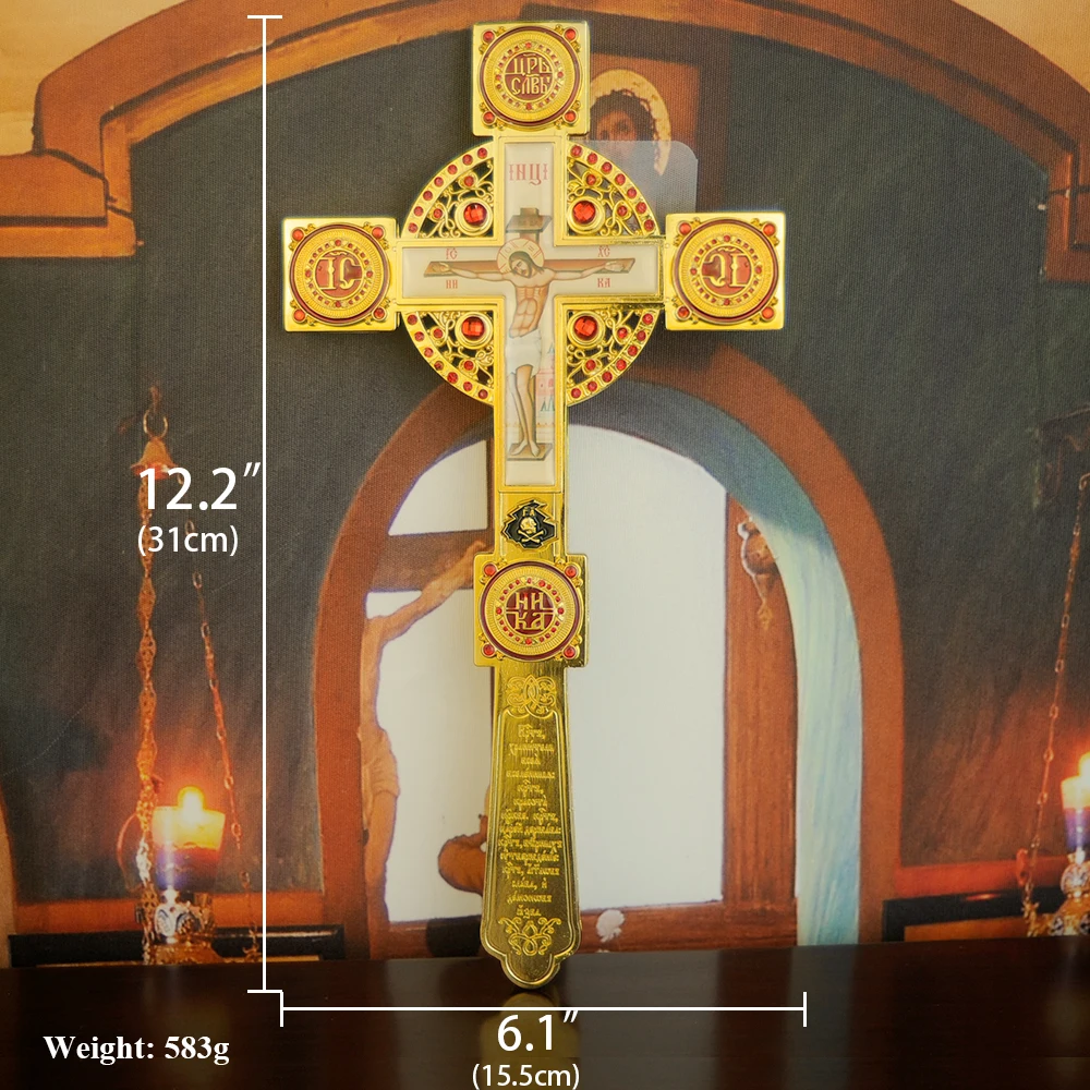 Church decoration, Catholic vessels, religious Christians, Jesus cross, Greek cross, cross decoration
