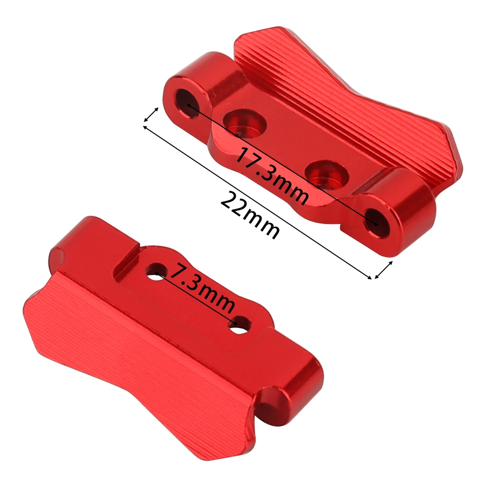 GPM Racing Aluminium 7075 Alloy Front Bulkhead For LOSI 1/24 - Foto 8