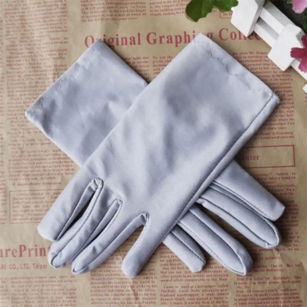 

Girl Prom Stretch Satin Gloves Party Wedding Gloves