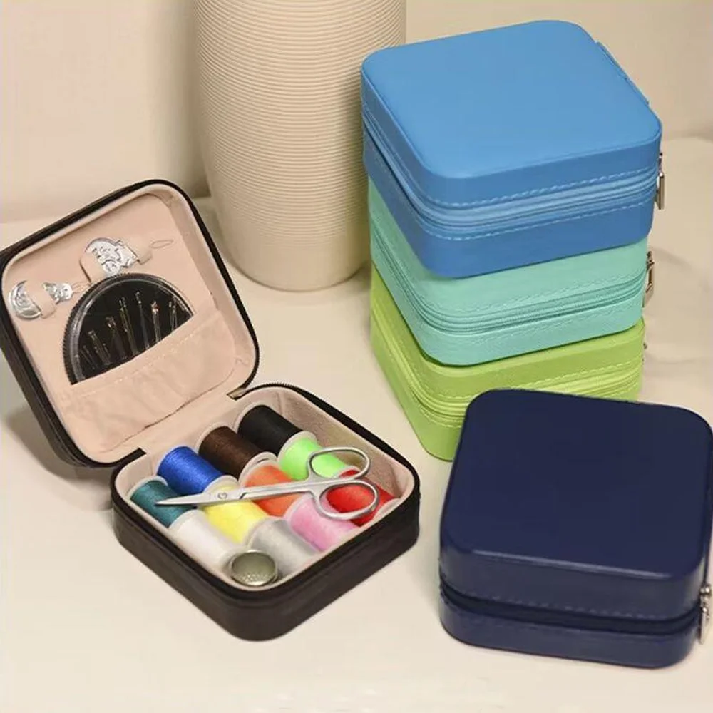 Four-color Needle And Thread Box Use For Household Sewing Knitting Needle Hand Sewing Tools Storage Accessories DIY Craft