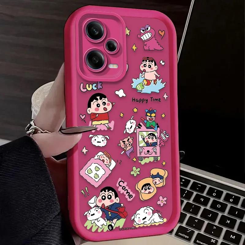 Cute S-ShinChan Design Soft Phone Case