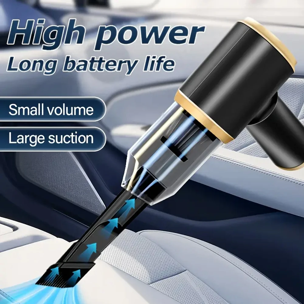 Car Vacuum Cleaner High Suction 210000PA Wireless Vacuum Cleaner Cordless Portable High Pressure Cleaning Machine Home Appliance