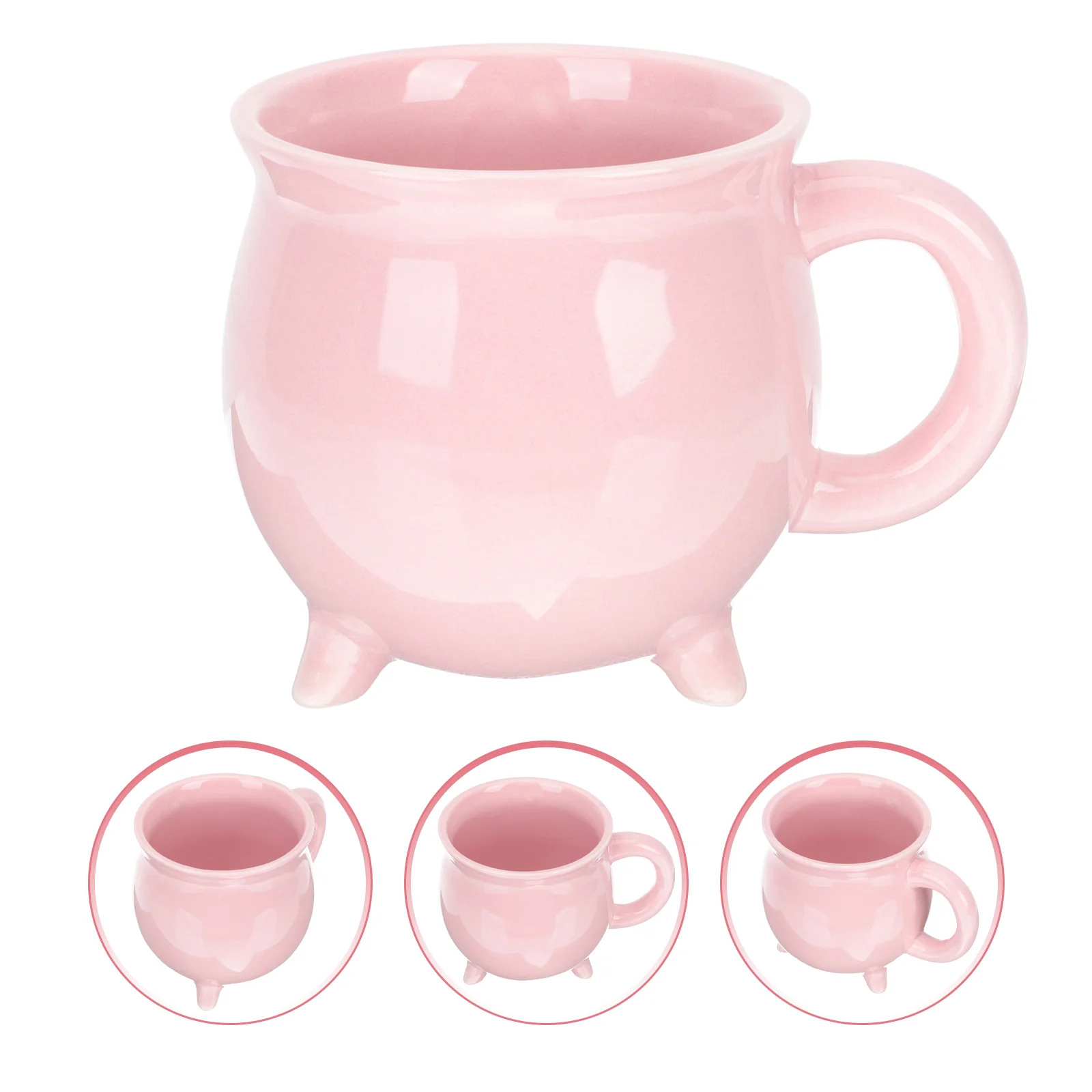 

Decorative Drinking Mug Coffee Serving Cup Halloween Mug Ceramic Boiler Mug 3D Ceramic Mug Halloween Party Cup Drinking Mug